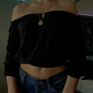 Brandy Melville Off the Shoulder Top